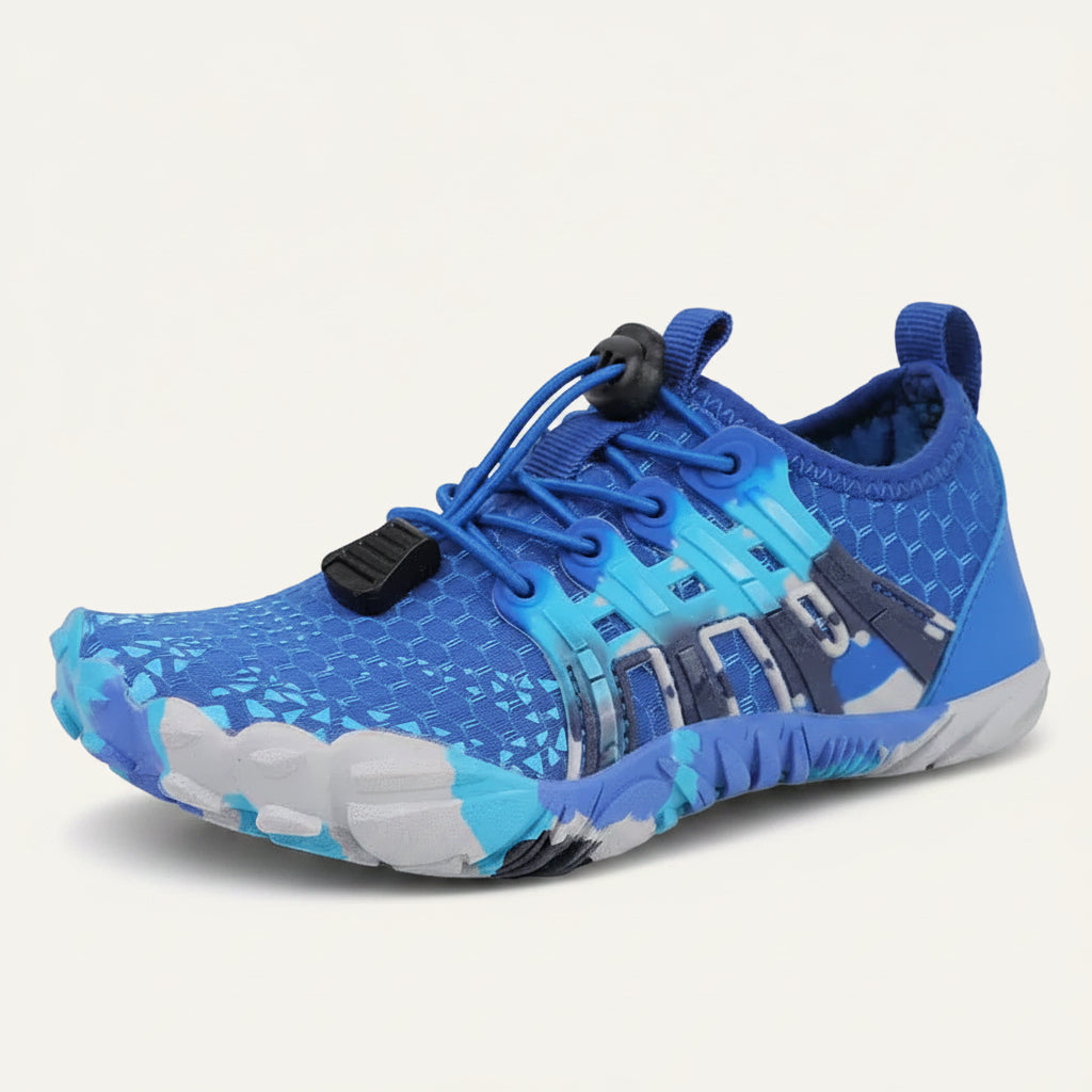 CrystalWave Junior barn skor blå/orange – sommaraventyr | footflow