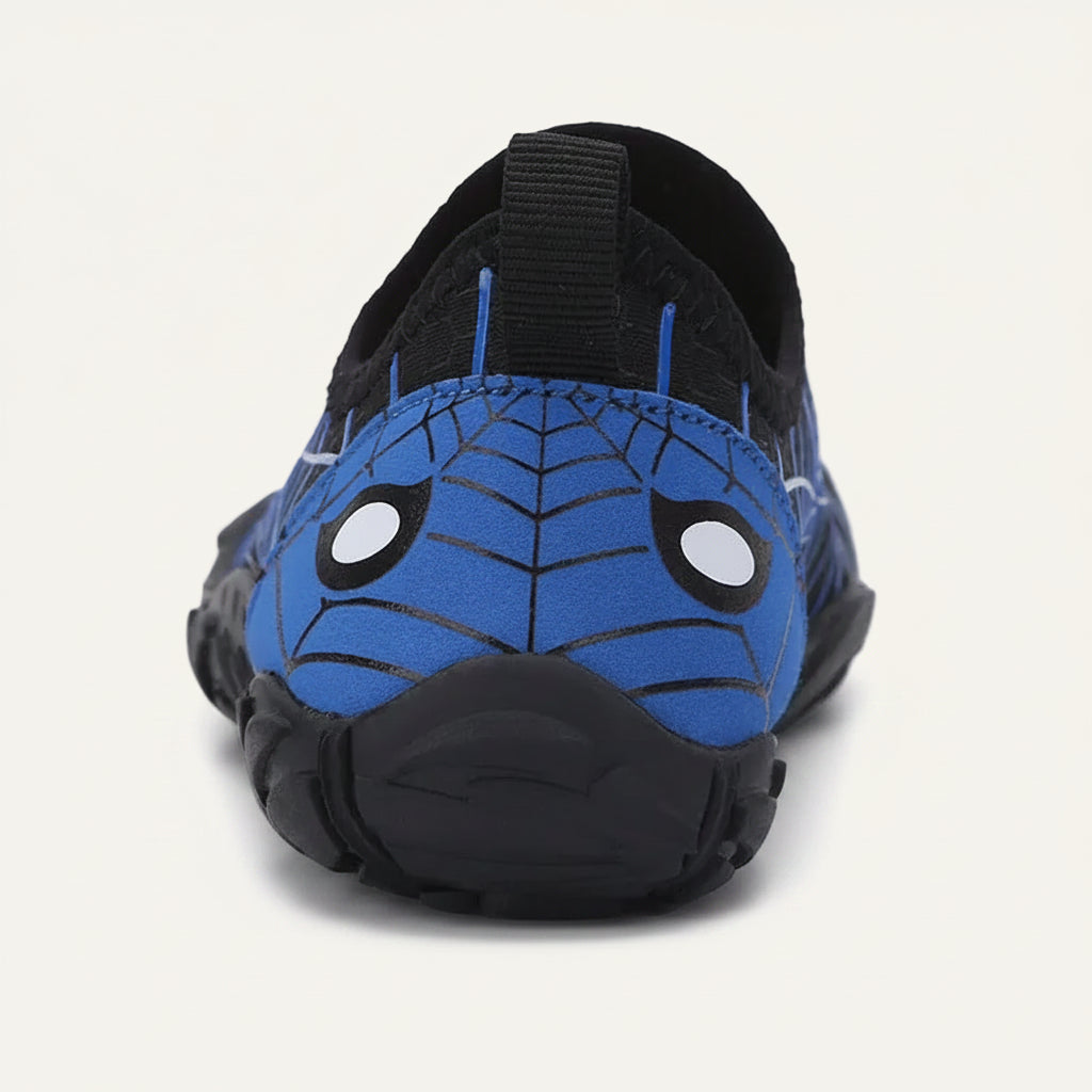 StormSpider barfota skor – ovanifrån halkfri sula | footflow